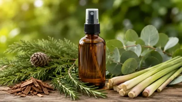 Bottle of Cedarwood Outdoor Spray